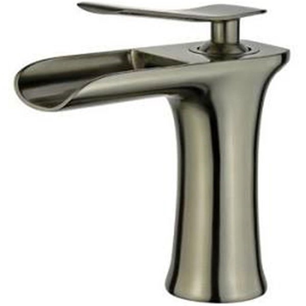 Comfortcorrect 2 x 4.7 x 6.8 in. Logrono Single Handle Bathroom Vanity Faucet, Brushed Nickel CO2528706